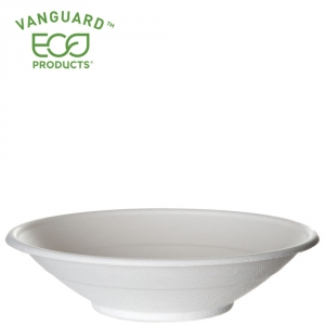 Vanguard™ Renewable & Compostable Sugarcane Bowls - 24oz