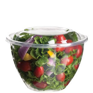 48 oz PLA Salad Bowl w/Lid